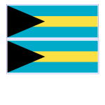 Vorschaubild der VorlageBahamas Flag