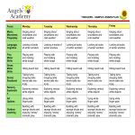 Toddlers Lesson Plan gratis en premium templates