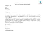 Apology Letter For Tardiness gratis en premium templates