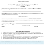 Contract Termination Letter Due To Nonpayment gratis en premium templates