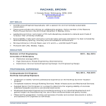 Student Civil Engineering Resume gratis en premium templates