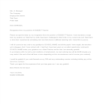 New Teacher Job Resignation Letter gratis en premium templates