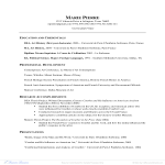 Curriculum Vitae Example -  Researcher Art History gratis en premium templates