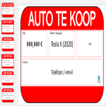 Auto te koop template gratis en premium templates