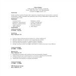 template topic preview image Contract Cv