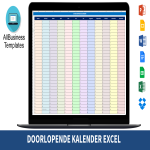 template topic preview image Doorlopende Kalender template