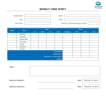 template topic preview image Weekly Time-sheet Registration Form PDF