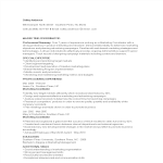 Professional Marketing Coordinator Resume gratis en premium templates