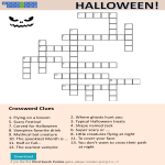 template preview imageHalloween Crossword