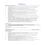 IT Recruiter Resume gratis en premium templates