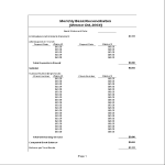 template topic preview image Monthly Bank Reconciliation Template