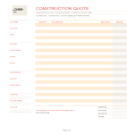 Quote Template in Excel gratis en premium templates