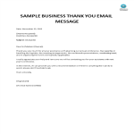 Thank You letter to business relation gratis en premium templates