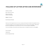 template topic preview image Thank You Follow-Up Email After Job Interview