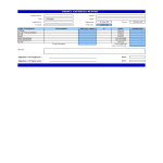 Vorschaubild der VorlageExpense Report Worksheet