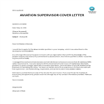 template topic preview image Aviation Cover Letter