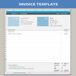 Vorschaubild der VorlageSimple invoicing template