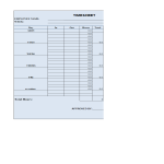 template topic preview image Employee Timesheet xls template