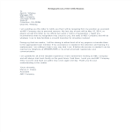 Formal Resignation Letter Format Sample With Reason gratis en premium templates