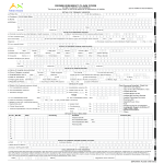 Reimbursement Claim Form gratis en premium templates