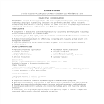 Entry Level Marketing Coordinator Resume gratis en premium templates