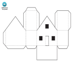 Paper House Design for kids gratis en premium templates