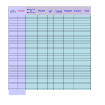Checklist Template worksheet gratis en premium templates