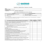 Medication Competency Checklist gratis en premium templates