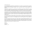 Letter of Recommendation for Employment gratis en premium templates