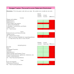 Personal Income Statement Excel gratis en premium templates