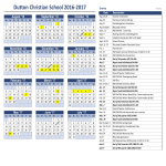 template topic preview image Yearly Event Calendar