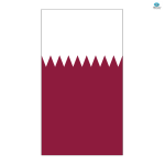 Qatar Flag gratis en premium templates