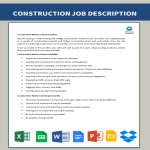 template topic preview image Construction Worker Job Description