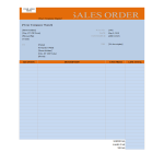 Vorschaubild der VorlagePurchase Order XLSX Template