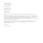 Breach of Contract Termination Letter gratis en premium templates