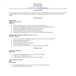 High School Graduate Resume template gratis en premium templates