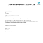 Sample Formal Certification Letter gratis en premium templates