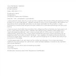 Experienced Cover Letter gratis en premium templates