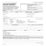 template topic preview image Law Enforcement Contact Report