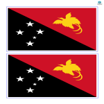 Papua New Guinea Flag gratis en premium templates