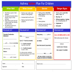 template topic preview image Paediatric Asthma Management Plan