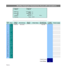 template topic preview image Monthly Employee Timesheet by hours