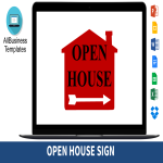 template topic preview image Open House Sign