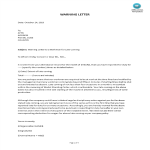 Warning Letter For Late Attendance gratis en premium templates