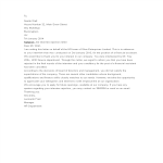 Candidate Rejection letter before Job Interview gratis en premium templates