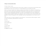 College Letter Of Recommendation For Student gratis en premium templates