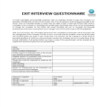 template topic preview image Exit Interview Format