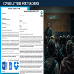 Teacher Cover letter Sample gratis en premium templates