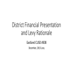 District Financial Presentation gratis en premium templates