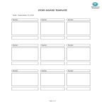 template topic preview image Story board template